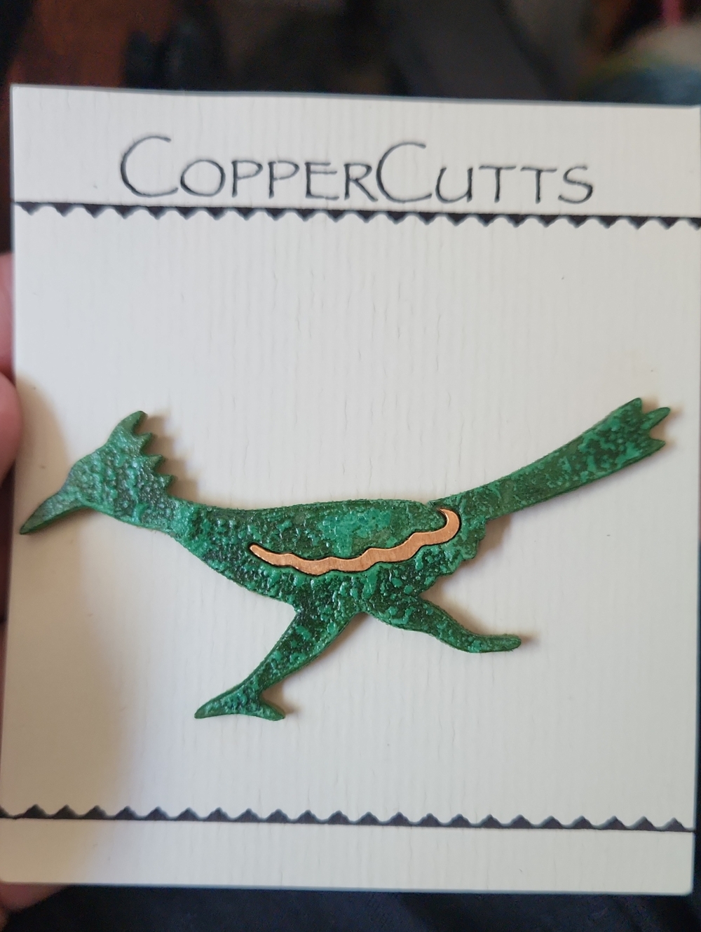 Roadrunner Pin